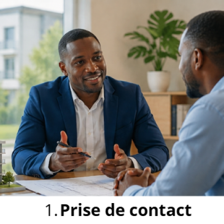 Prise de contact Échangeons sur votre projet