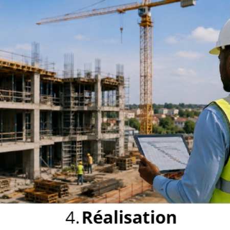 Réalisation Construction avec suivi régulier